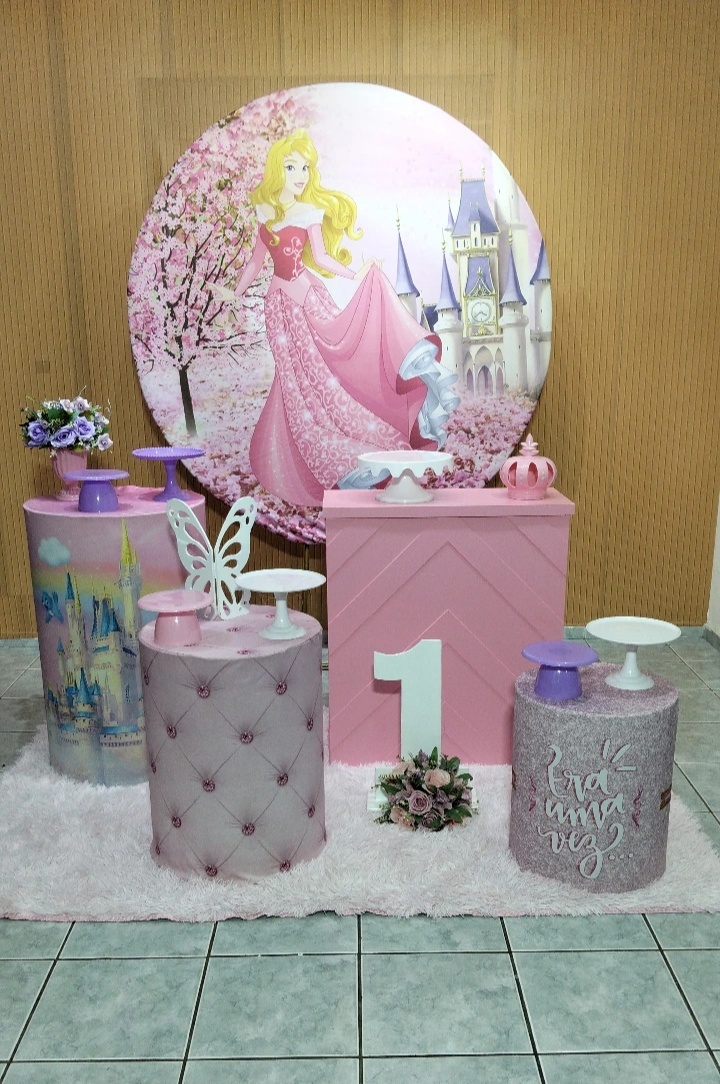 Kit 2 Princesa Aurora - lu pegue e montee