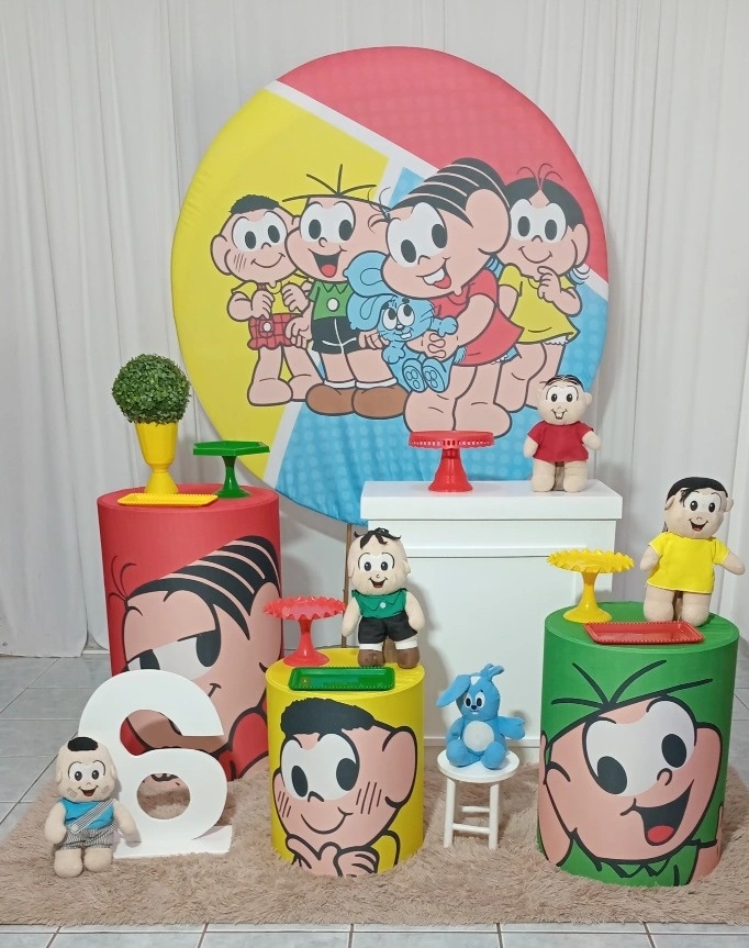 Kit 2 Turma da Mônica - lu pegue e montee