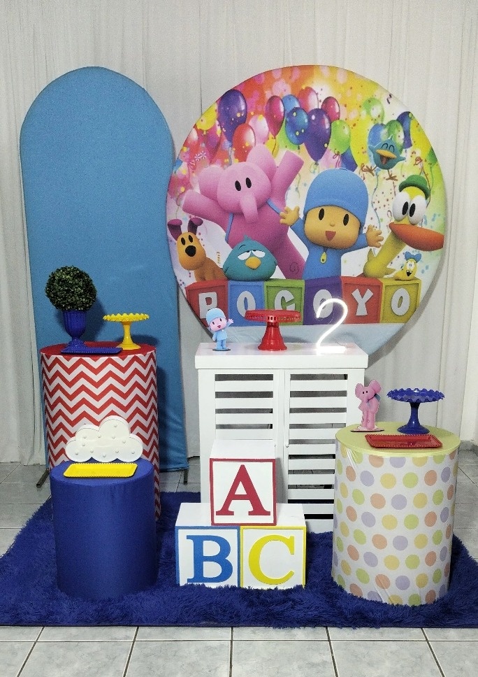 Kit 3 Pocoyo - lu pegue e montee