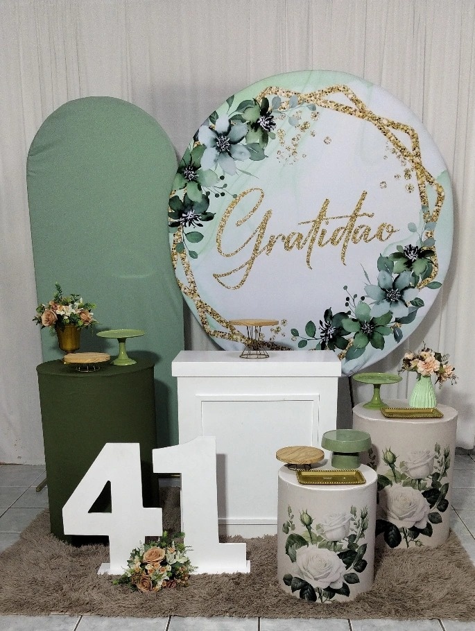 Kit 3 Gratidão Verde - lu pegue e montee