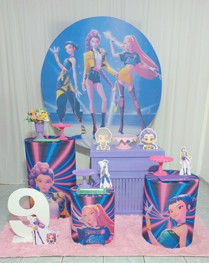Kit 2 Guerreiras K-Pop - lu pegue e montee