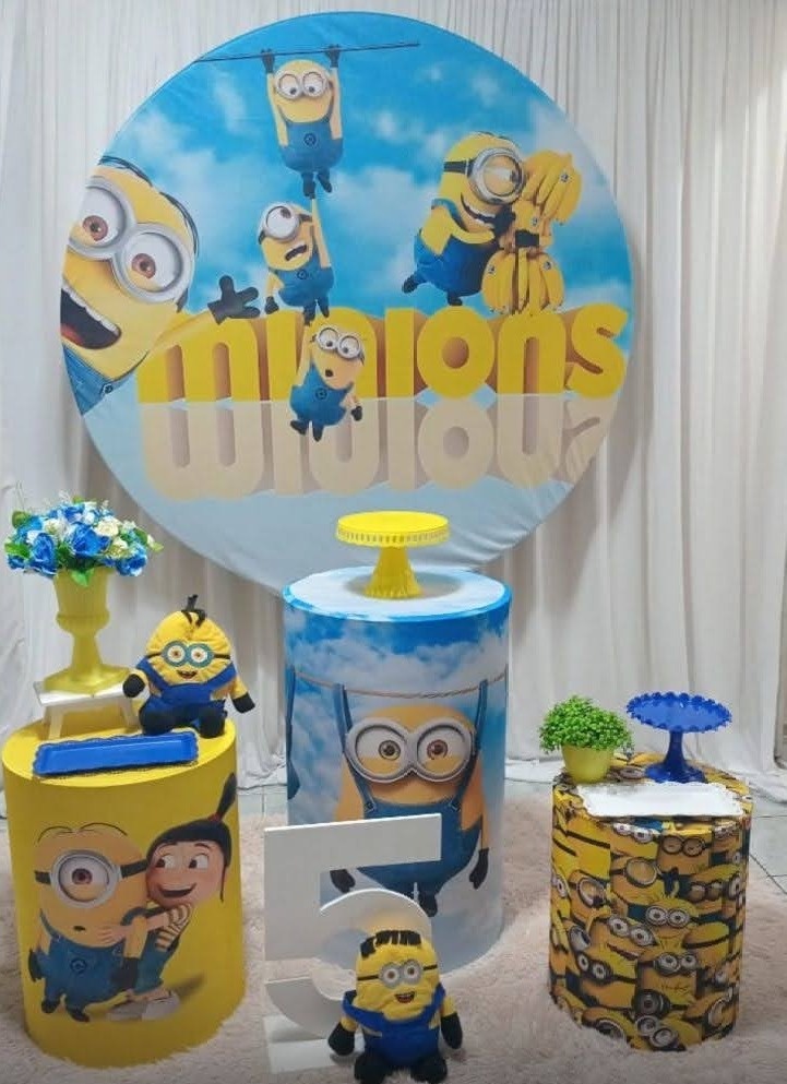 Kit 1 Minions - lu pegue e montee