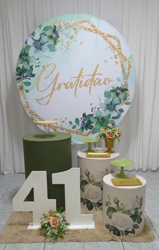 Kit 1 Gratidão Verde - lu pegue e montee