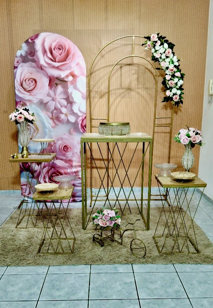 Kit Floral Rosa Premium - lu pegue e montee