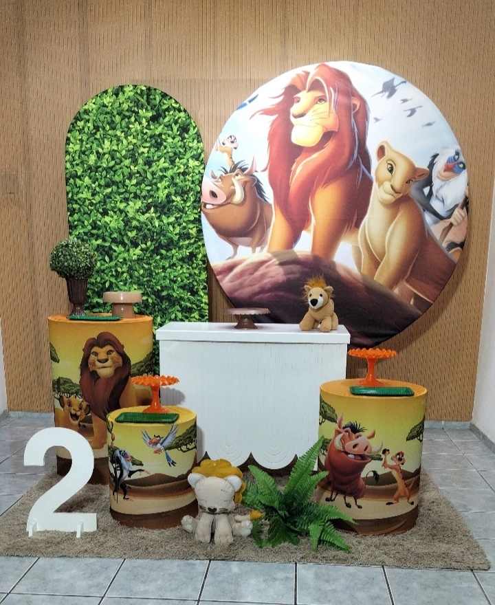 Kit 3 Rei Leão - lu pegue e montee