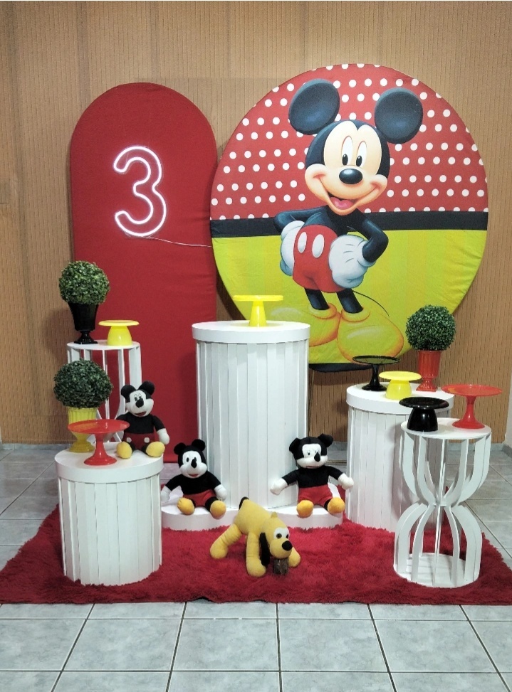 Kit Luxo Mickey - lu pegue e montee