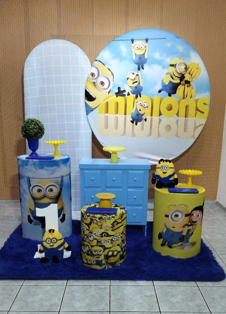 Kit 3 Minions 2 - lu pegue e montee