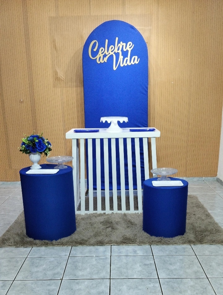 Kit Azul E Branco - lu pegue e montee