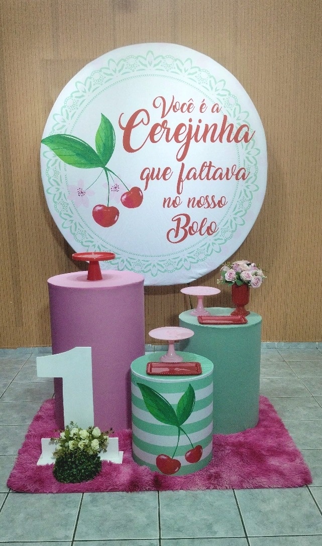 Kit 1 Cerejinha - lu pegue e montee