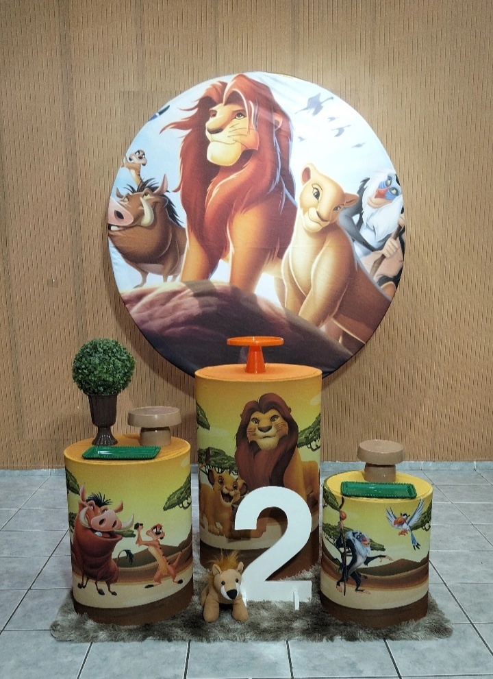 Kit 1 Rei Leão - lu pegue e montee
