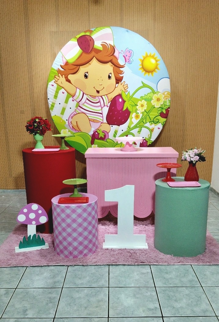 Kit 2 Moranguinho Baby - lu pegue e montee