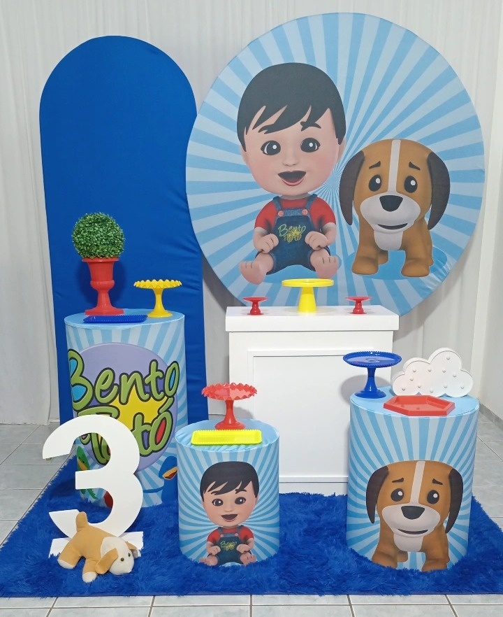 Kit 3 Bento E O Totó - lu pegue e montee