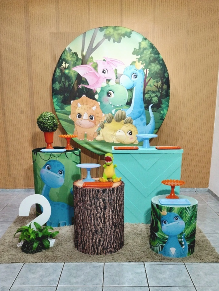 Kit 2 Dino Baby - lu pegue e montee
