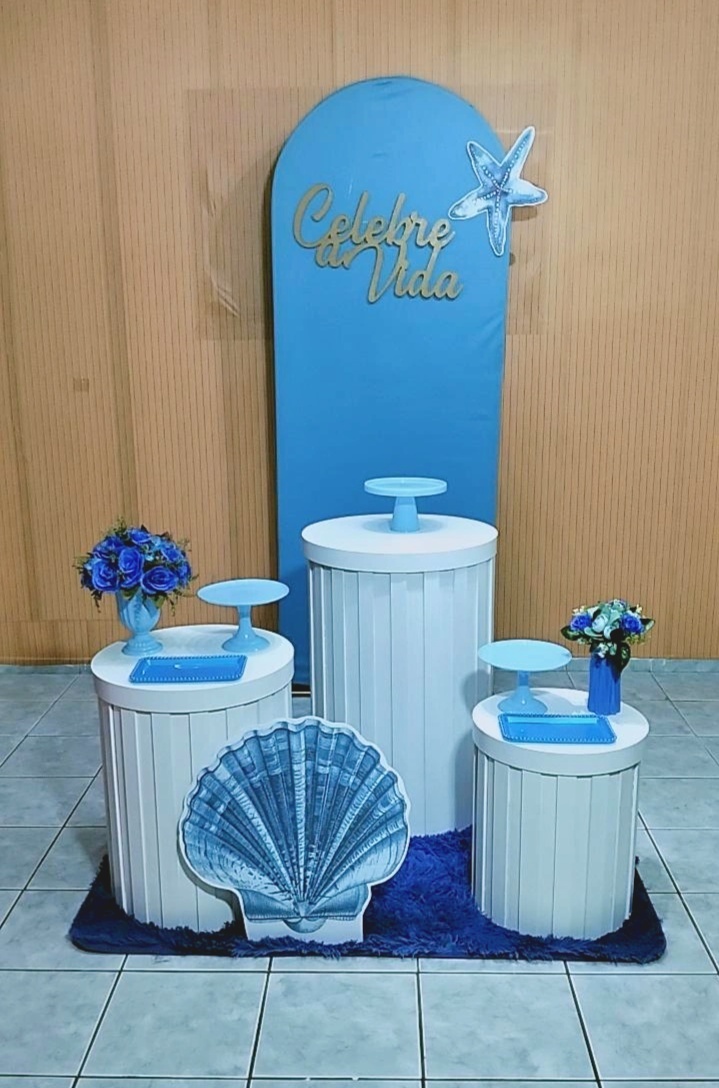 Kit Fundo Do Mar Adulto - lu pegue e montee