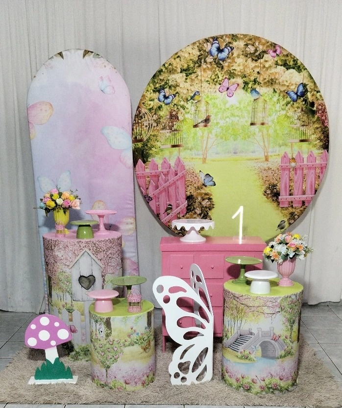 Kit 3 Jardim - lu pegue e montee