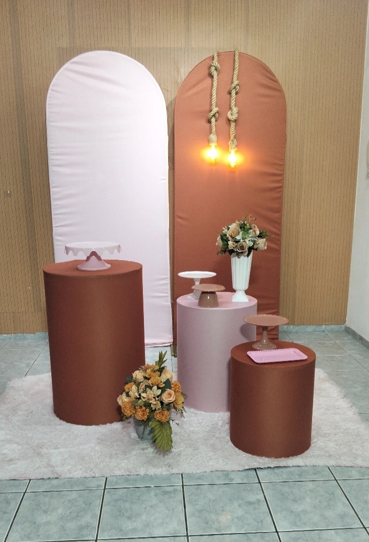 Kit Terracota Com Rosa Bebê - lu pegue e montee