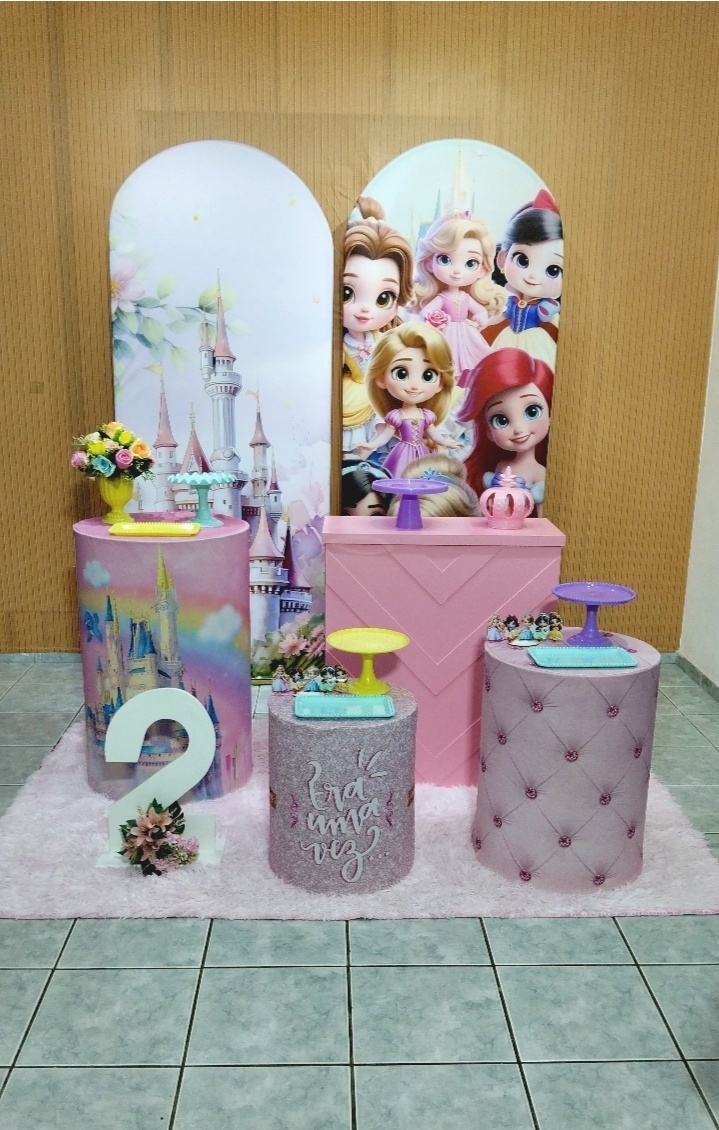 Kit 3 Princesas Baby - lu pegue e montee
