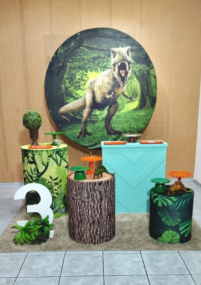 Kit 2 Dinossauro - lu pegue e montee