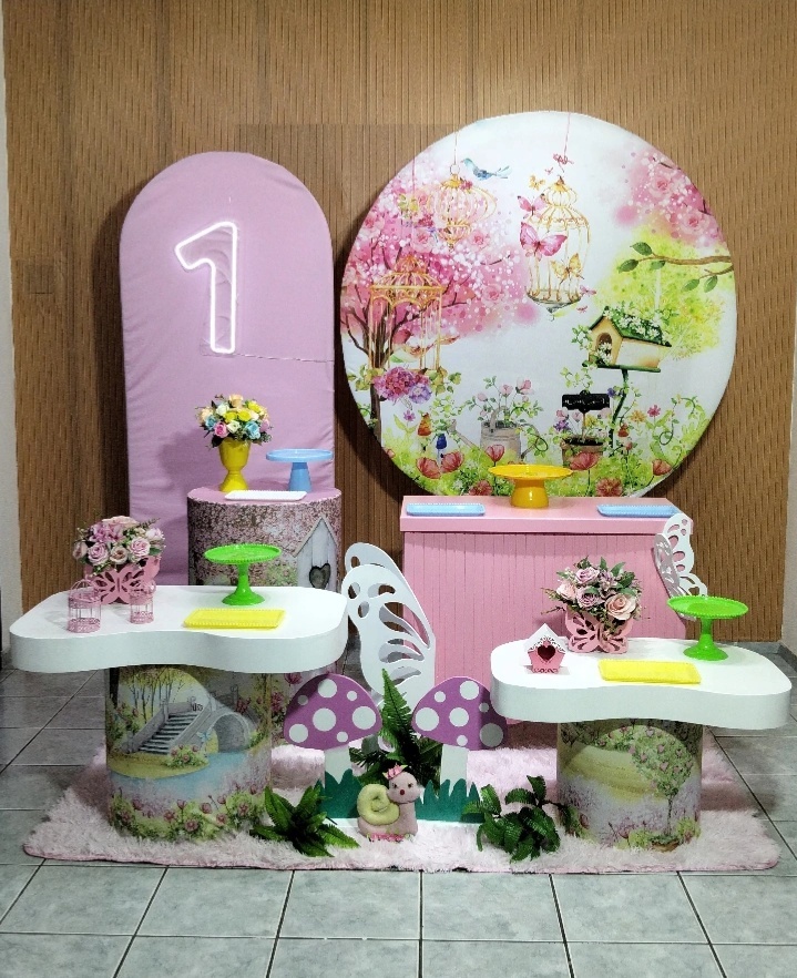 Kit Premium 2 Jardim das Borboletas - lu pegue e montee