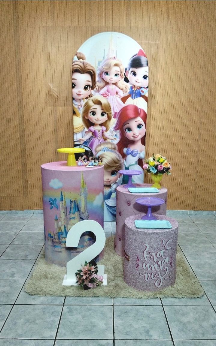 Kit 1 Princesas Baby - lu pegue e montee
