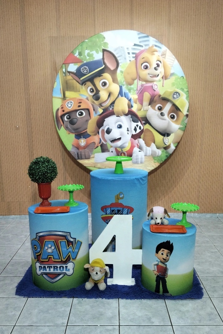 Kit 1 Patrulha Canina - lu pegue e montee