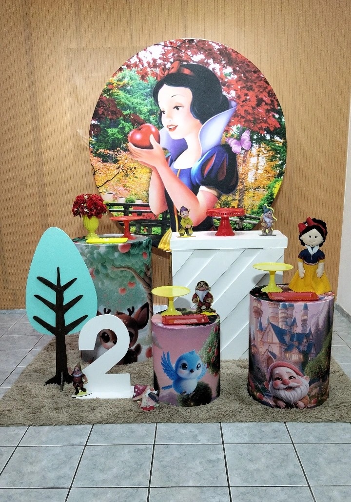 Kit 2 Branca de Neve - lu pegue e montee