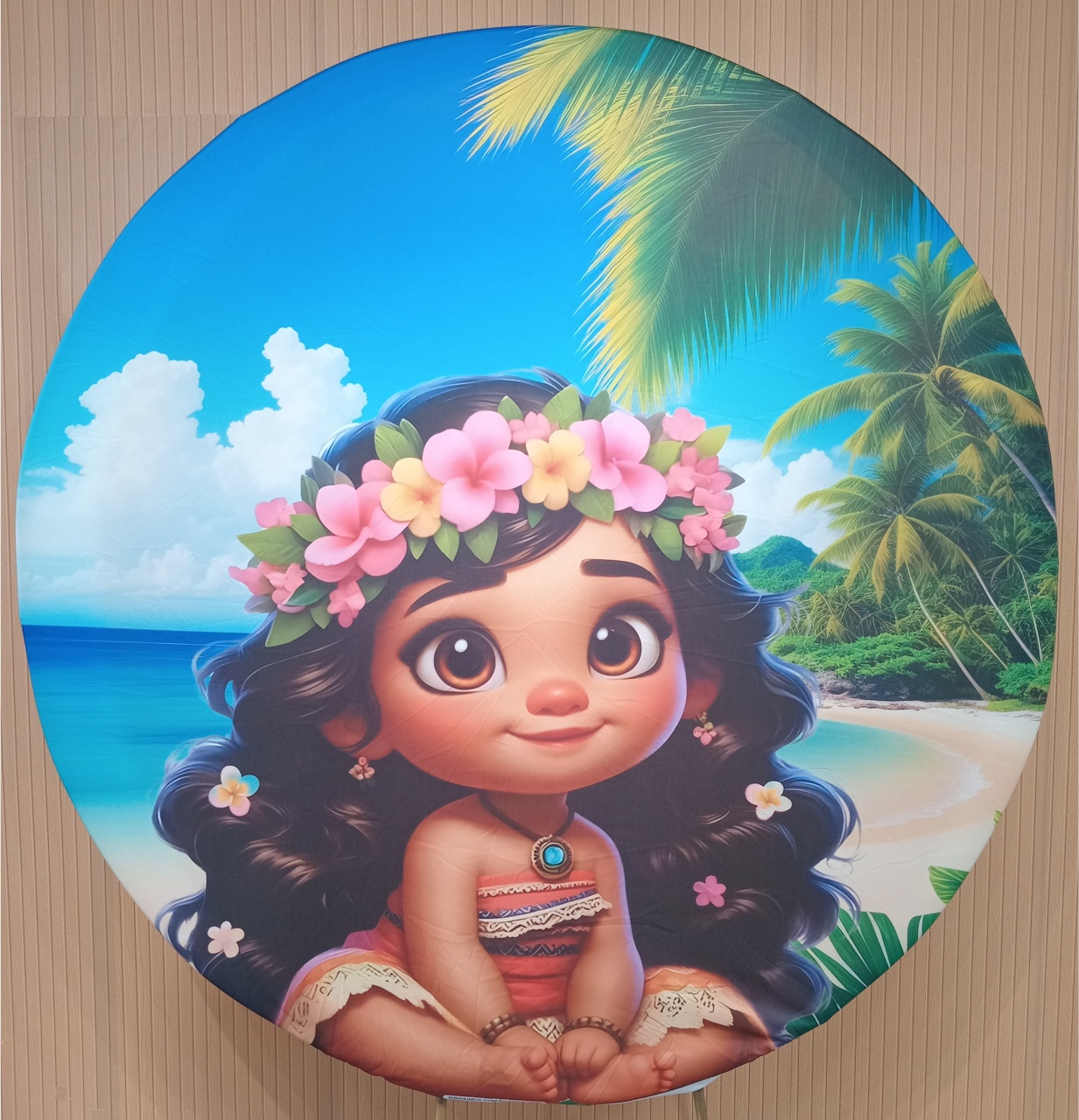 Painel Redondo Moana Cuti - lu pegue e montee