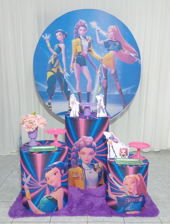 Kit 1 Guerreiras K-Pop - lu pegue e montee