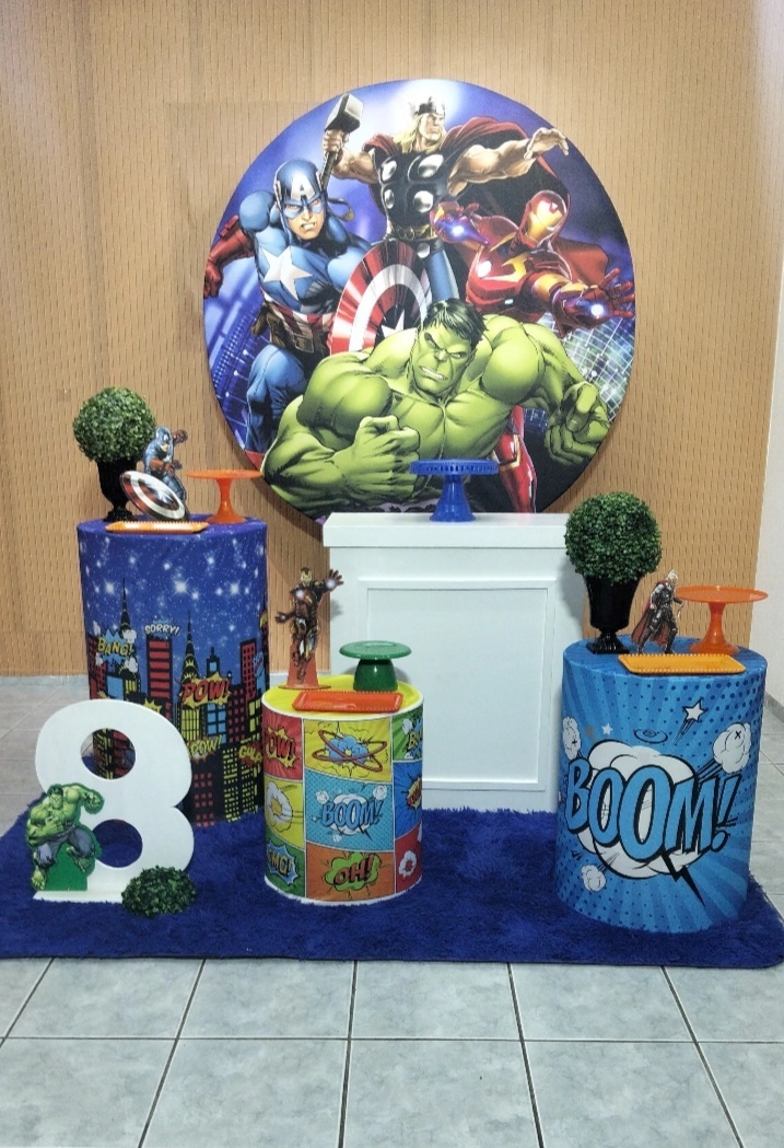 Kit 2 Vingadores 2 - lu pegue e montee