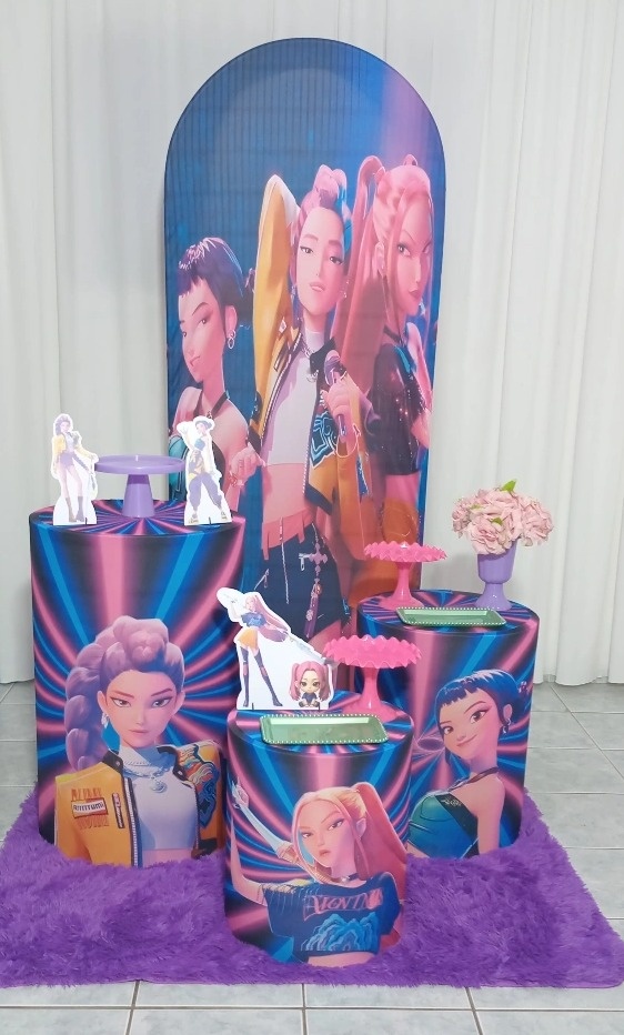 Kit 1 -1 Guerreiras K-Pop - lu pegue e montee