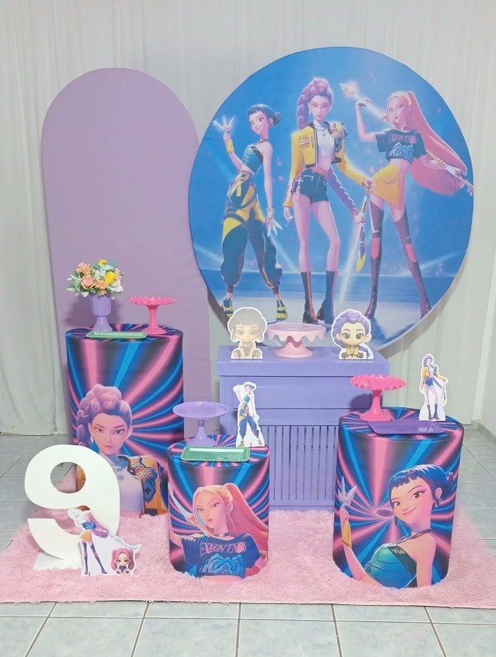 Kit 3 Guerreiras K-Pop - lu pegue e montee