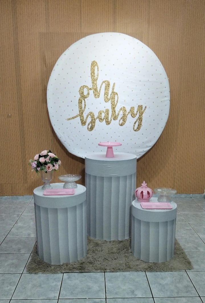 Kit Oh Baby Menina - lu pegue e montee