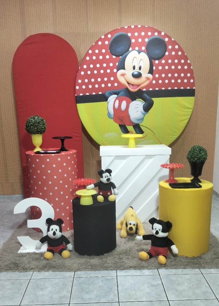 Kit 3 Mickey - lu pegue e montee