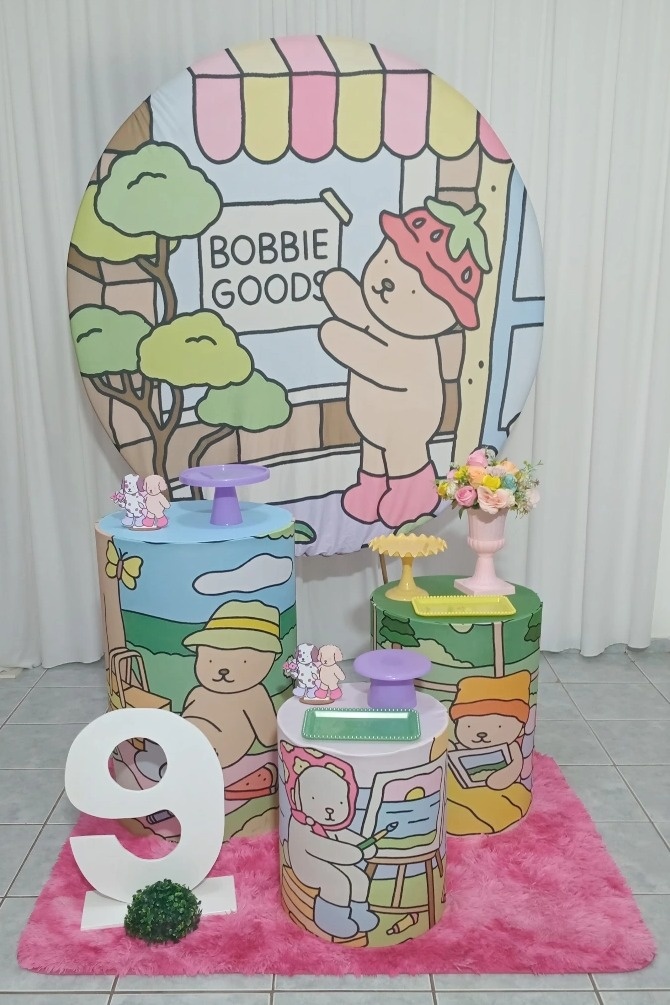 Kit 1 Bobbie Goods Menina - lu pegue e montee
