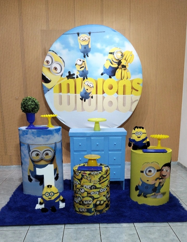 Kit 2 Minions 2 - lu pegue e montee