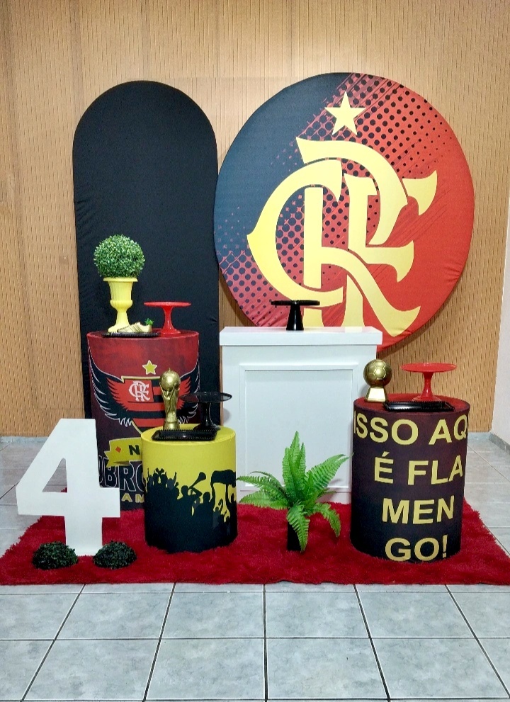 Kit 3 Flamengo - lu pegue e montee
