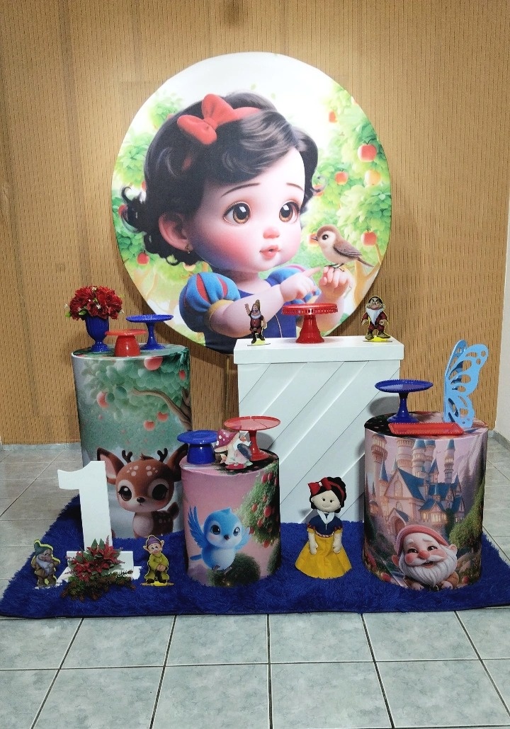 Kit 2 Branca de Neve Baby - lu pegue e montee