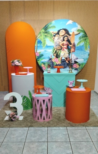 Kit 3 Moana - lu pegue e montee