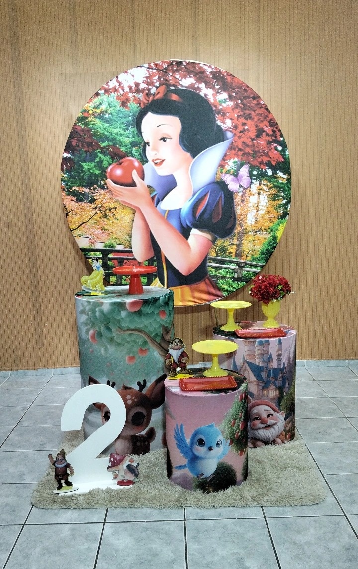 Kit 1 Branca de Neve - lu pegue e montee