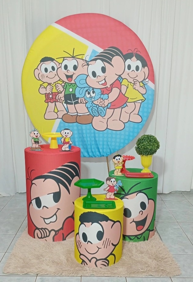 Kit 1 Turma da Mônica - lu pegue e montee