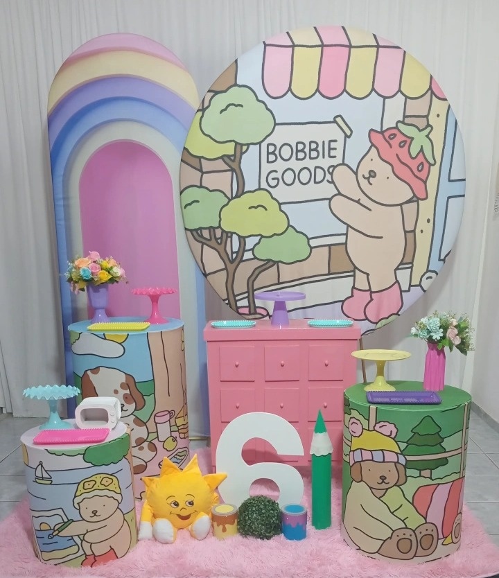 Kit 3 Bobbie Goods Menina - lu pegue e montee