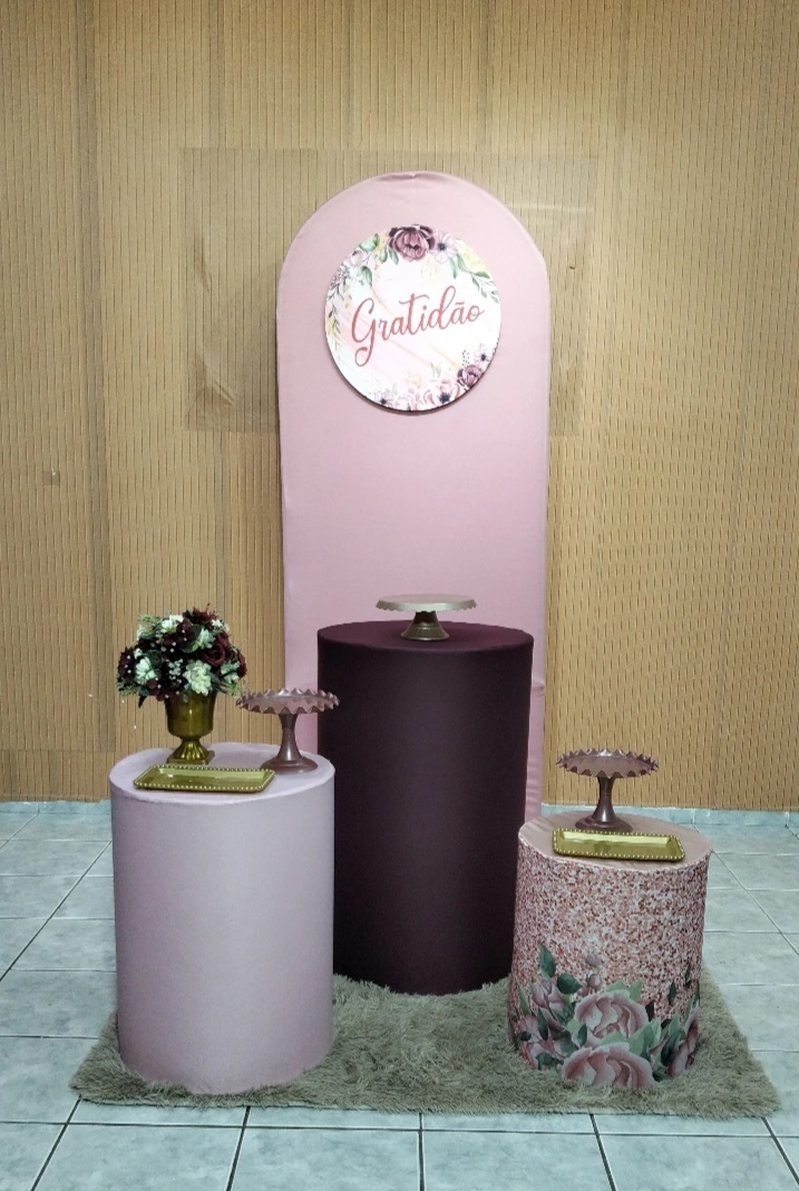 Kit Gratidão Rosa Com Vinho - lu pegue e montee