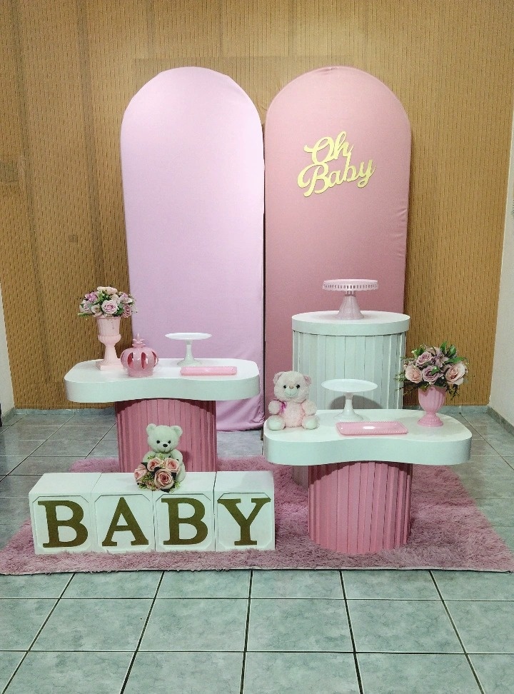 Kit Chá de Bebê Elegante - lu pegue e montee
