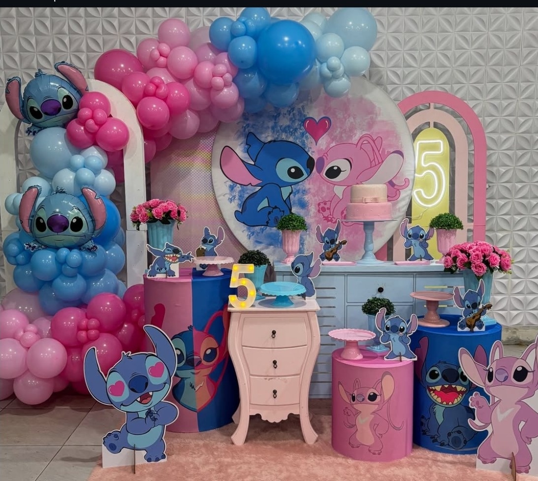 Decoração Stich  (Cópia) - Mãe&filhas