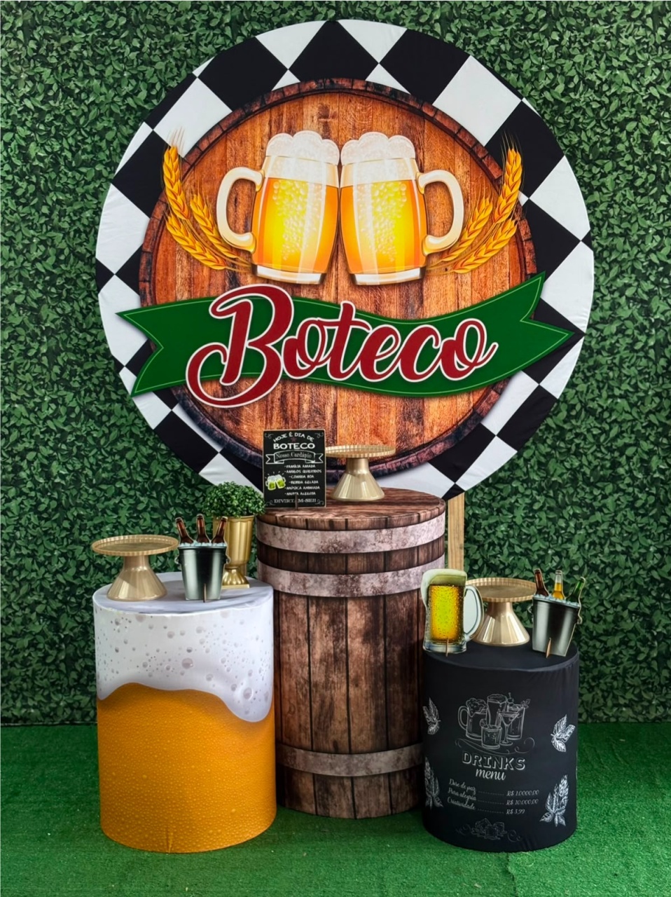 Pm Boteco Masculino - Mãe&filhas