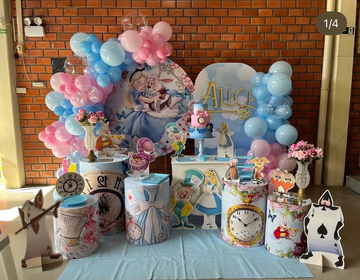 Alice No País das Maravilhas  - Mãe&filhas