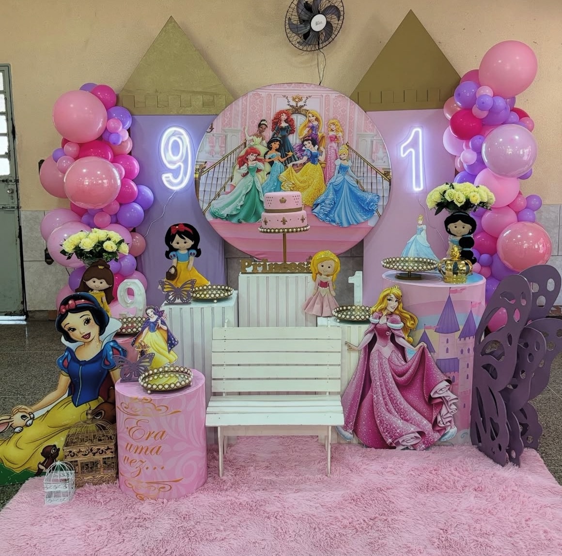 Princesas Com Castelo  - Mãe&filhas