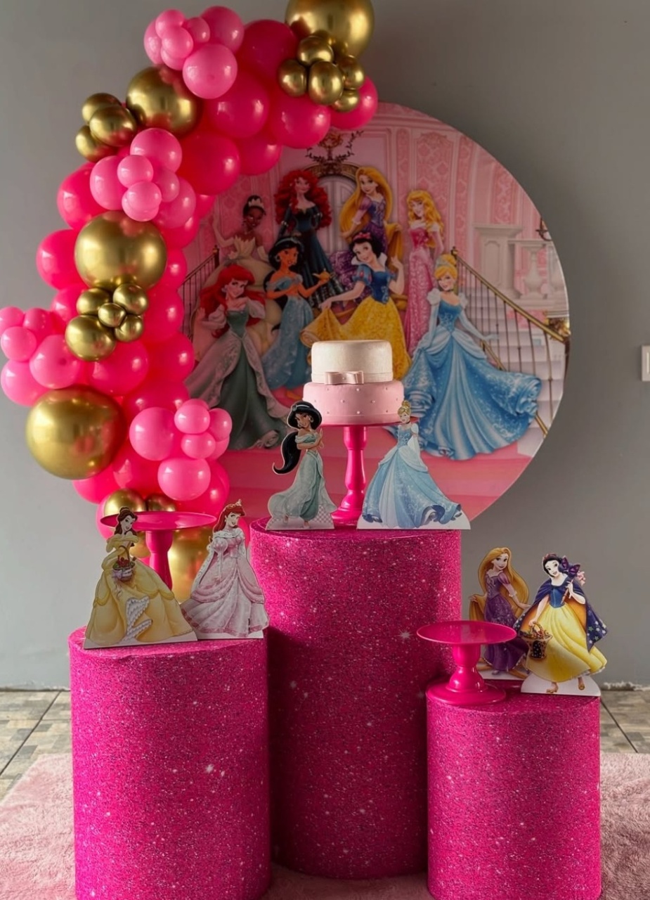 Princesas 2 Com Montagem  - Mãe&filhas