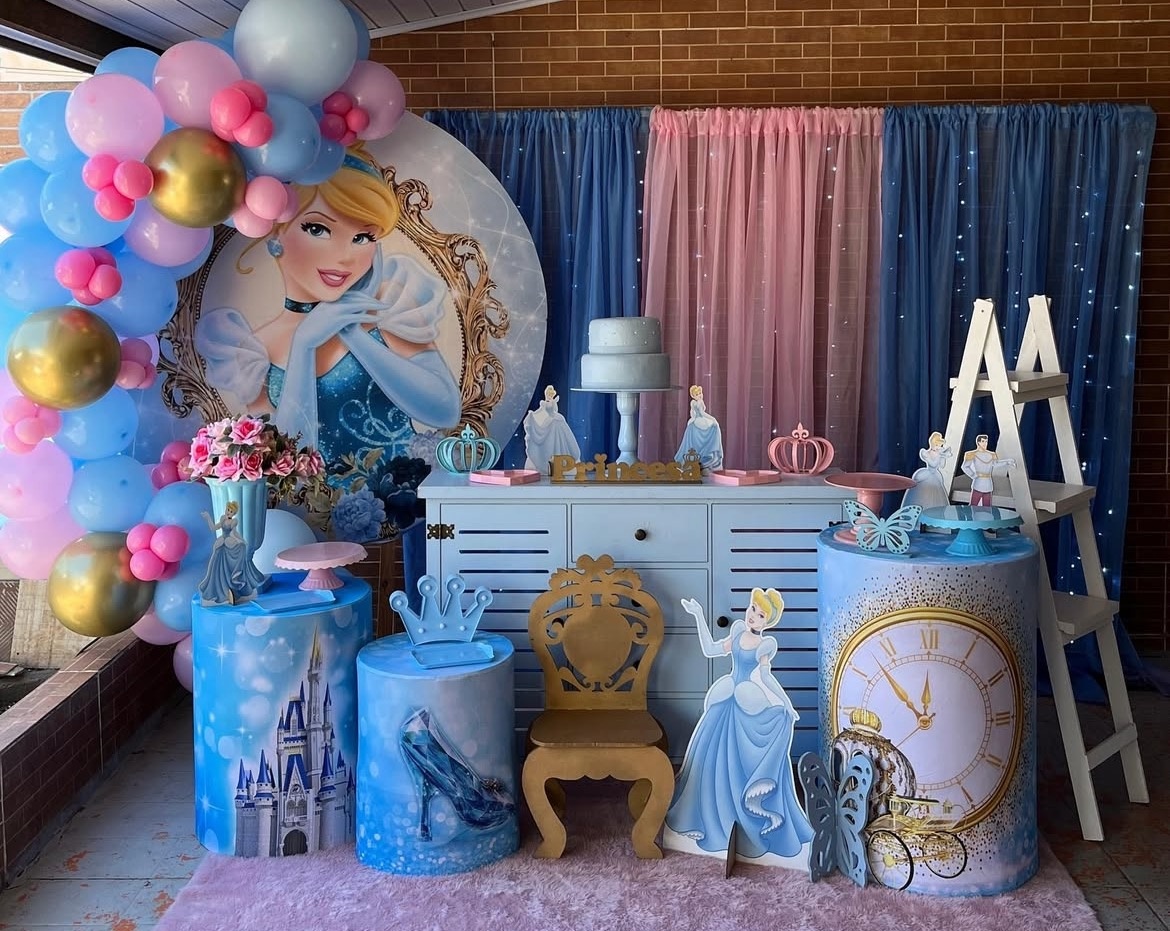 Cinderela Montagem  - Mãe&filhas