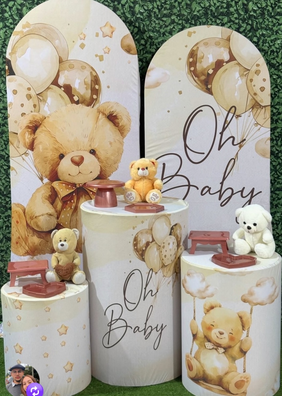 Chá Revelação Oh Baby Marrom - Mãe&filhas